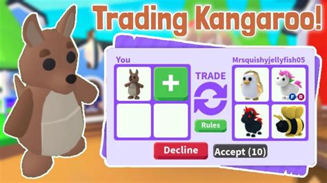 The topic of this video has been processed in the sp. . Kangaroo adopt me worth